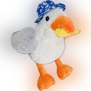 Sunny The Seagull Plush French Fry with Blue Bucket Hat Large by Fiesta